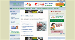 Desktop Screenshot of callingpune.com
